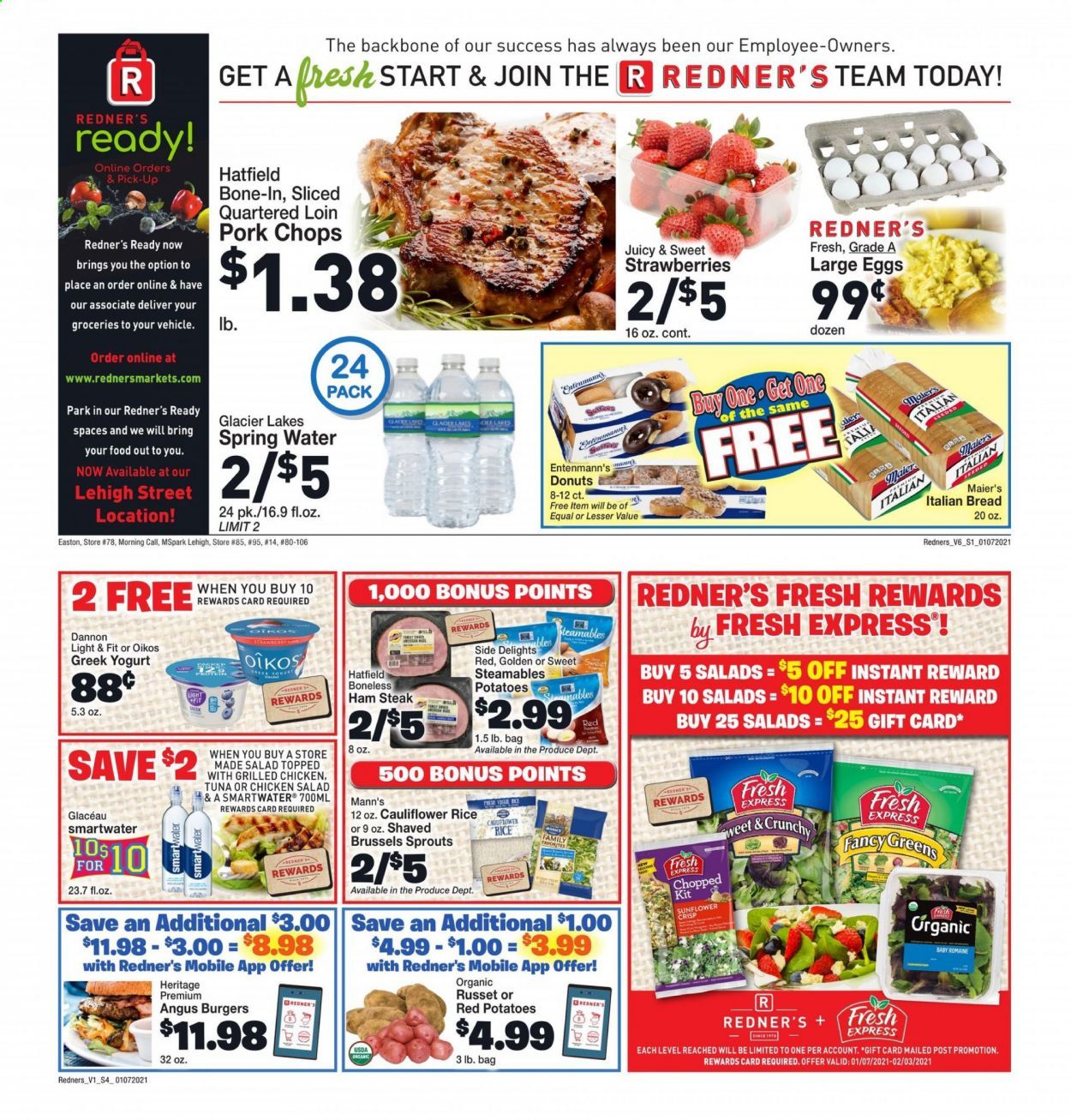 Redner's Markets Weekly Ad Flyer January 7 to January 13