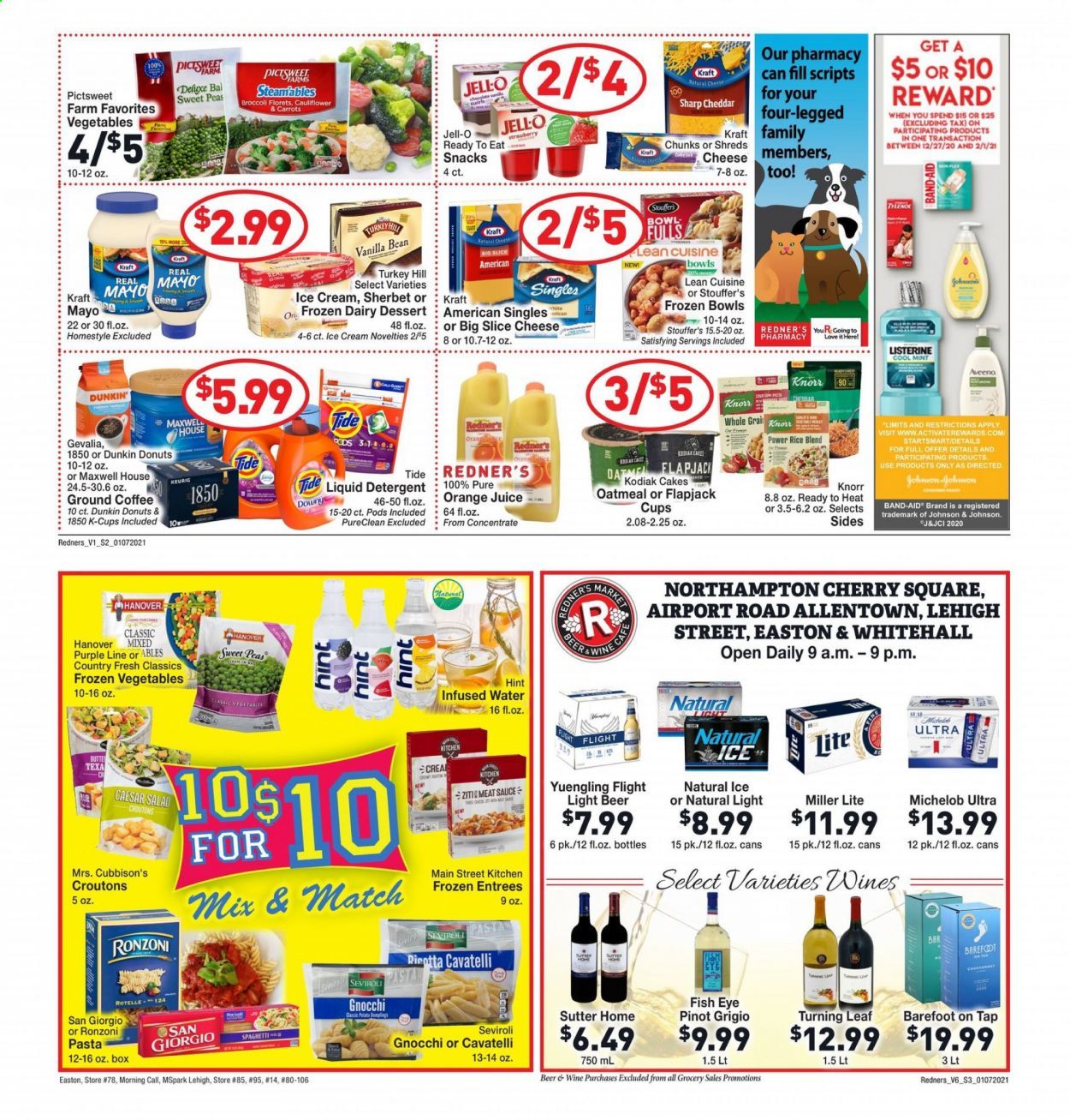 Redner's Markets Weekly Ad Flyer January 7 to January 13