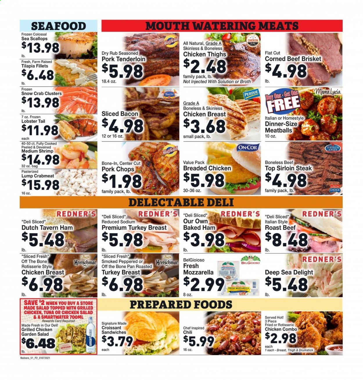 Redner's Markets Weekly Ad Flyer January 7 to January 13