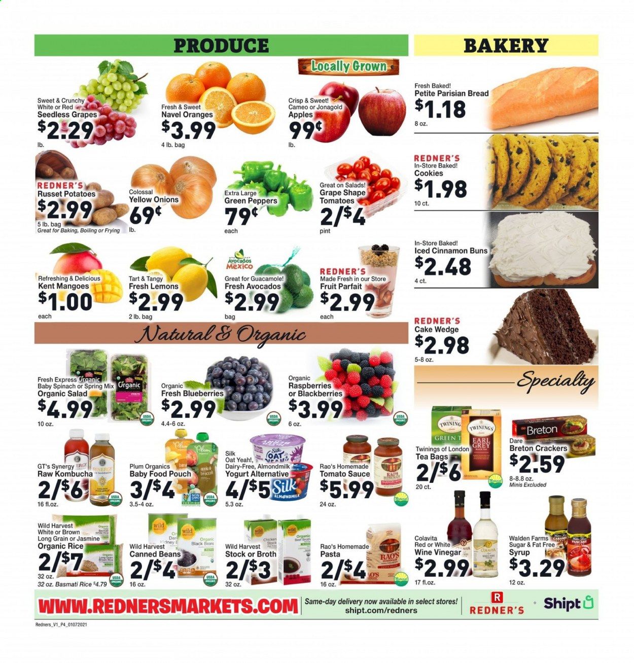 Redner's Markets Weekly Ad Flyer January 7 to January 13