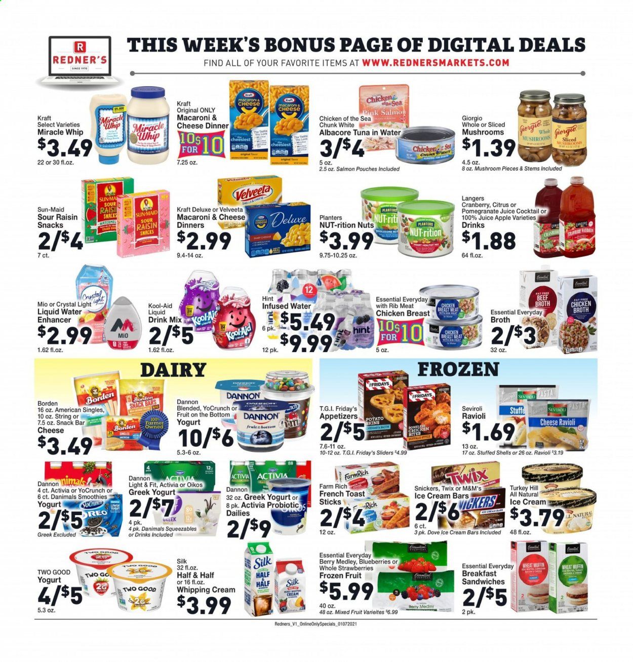 Redner's Markets Weekly Ad Flyer January 7 to January 13