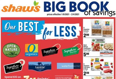 Shaw’s (MA, ME, NH, RI, VT) Weekly Ad Flyer January 8 to February 4