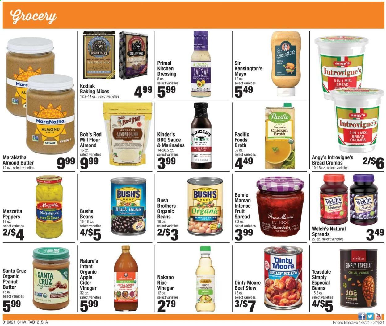 Shaw’s (MA, ME, NH, RI, VT) Weekly Ad Flyer January 8 to February 4