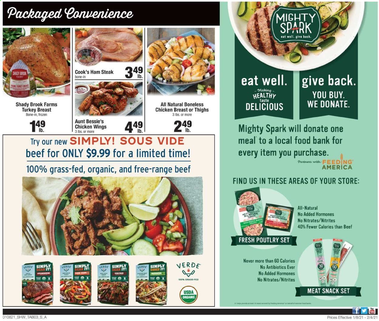 Shaw’s (MA, ME, NH, RI, VT) Weekly Ad Flyer January 8 to February 4