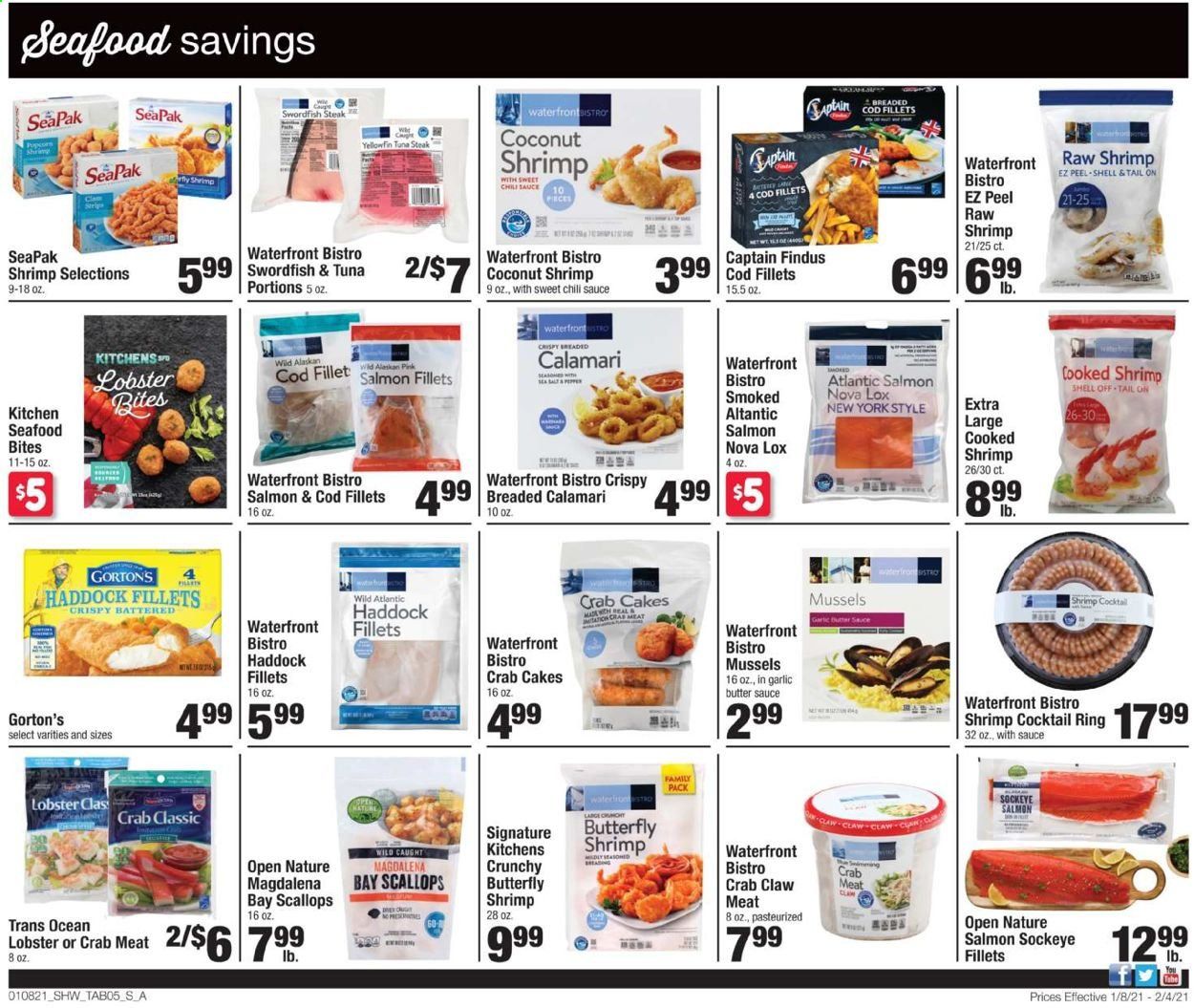 Shaw’s (MA, ME, NH, RI, VT) Weekly Ad Flyer January 8 to February 4