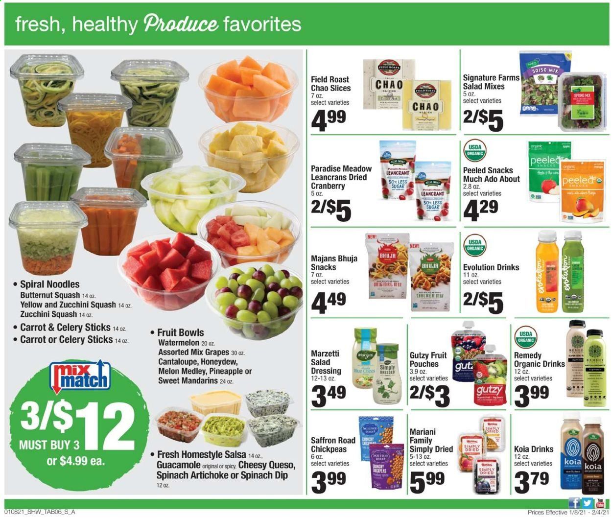 Shaw’s (MA, ME, NH, RI, VT) Weekly Ad Flyer January 8 to February 4