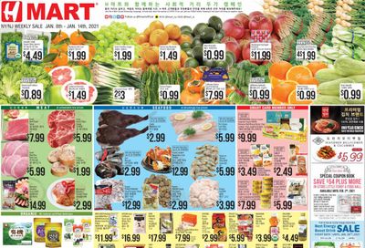 Hmart Weekly Ad Flyer January 8 to January 14