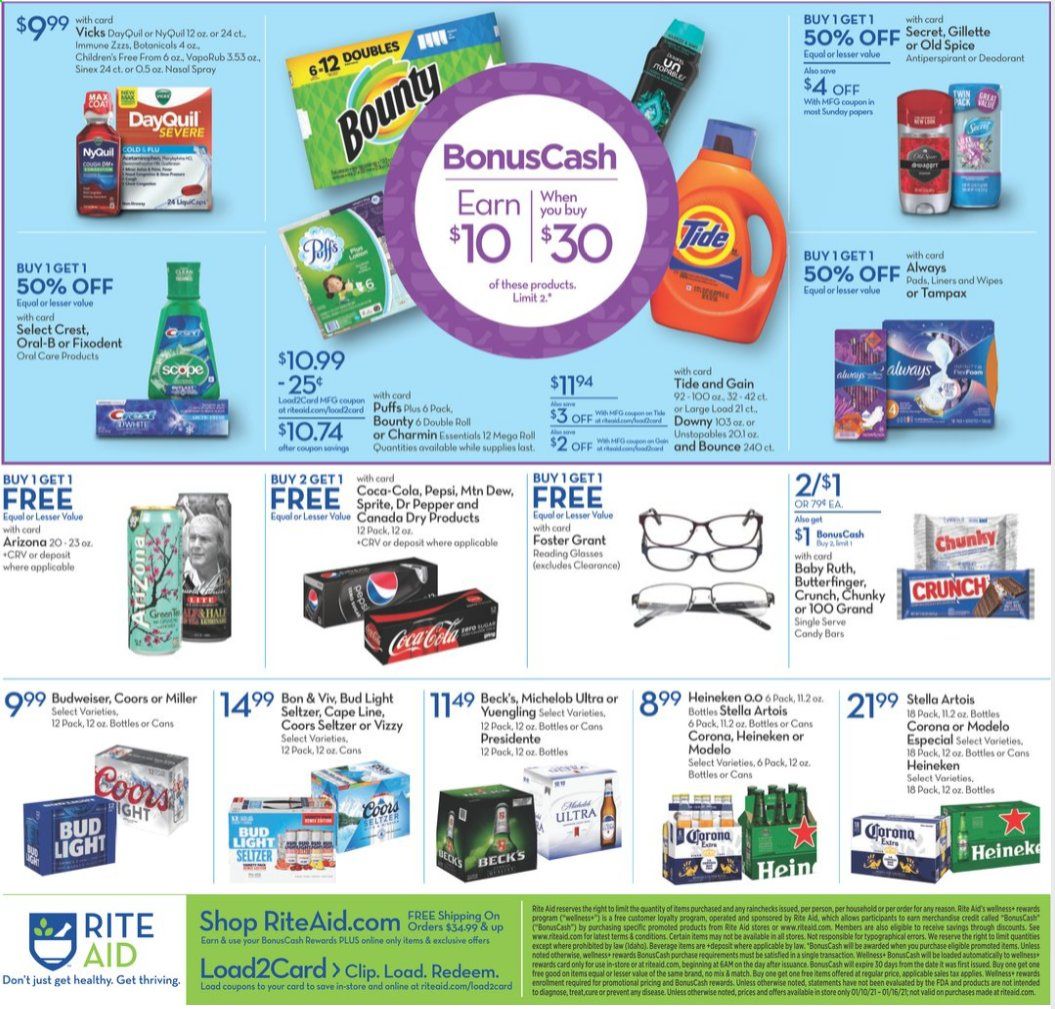 RITE AID Weekly Ad Flyer January 10 to January 16