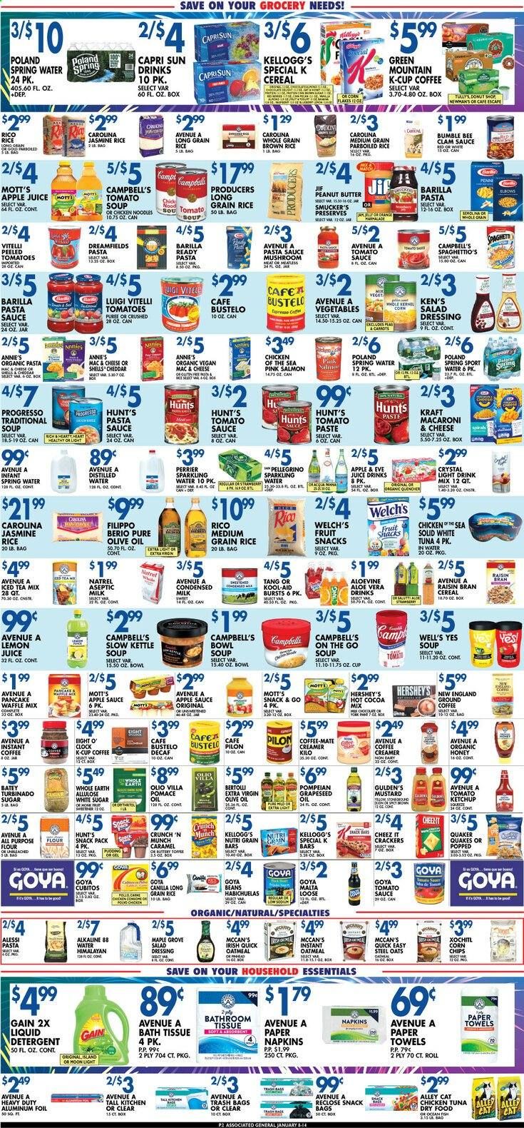 Associated Supermarkets Weekly Ad Flyer January 8 to January 14