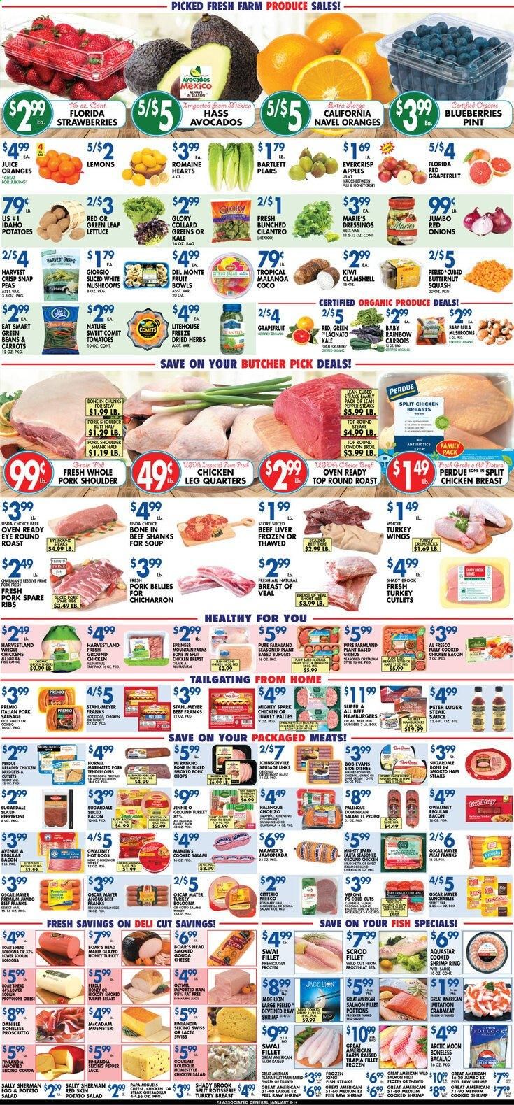 Associated Supermarkets Weekly Ad Flyer January 8 to January 14