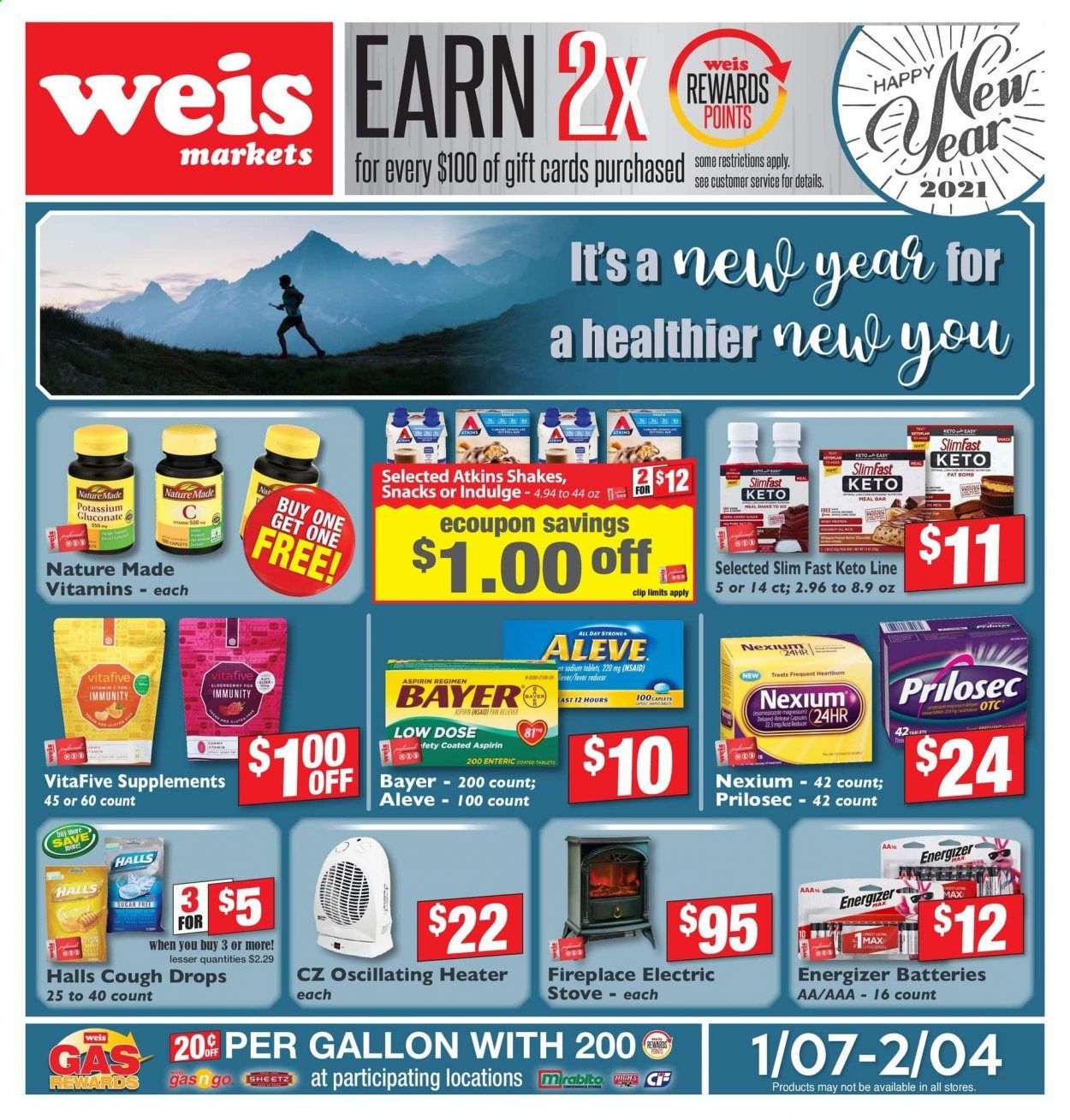 Weis Weekly Ad Flyer January 7 to February 4