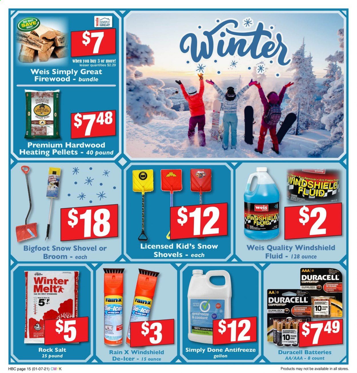 Weis Weekly Ad Flyer January 7 to February 4