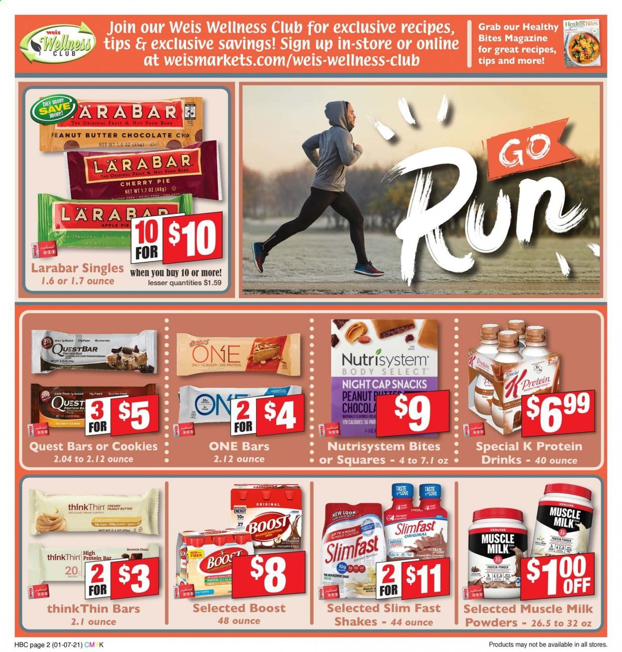 Weis Weekly Ad Flyer January 7 to February 4