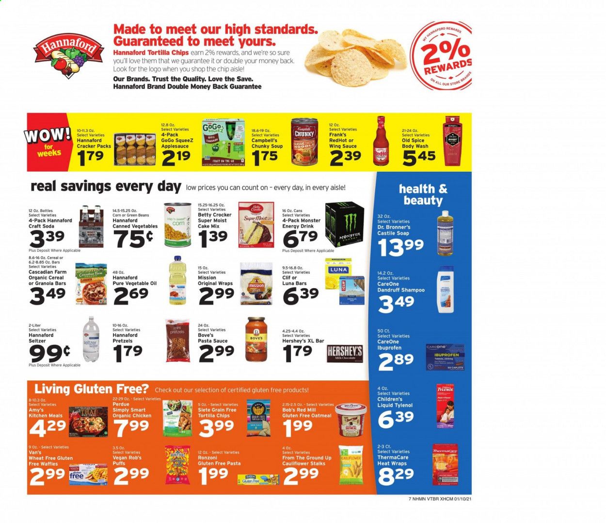 Hannaford (VT) Weekly Ad Flyer January 10 to January 16