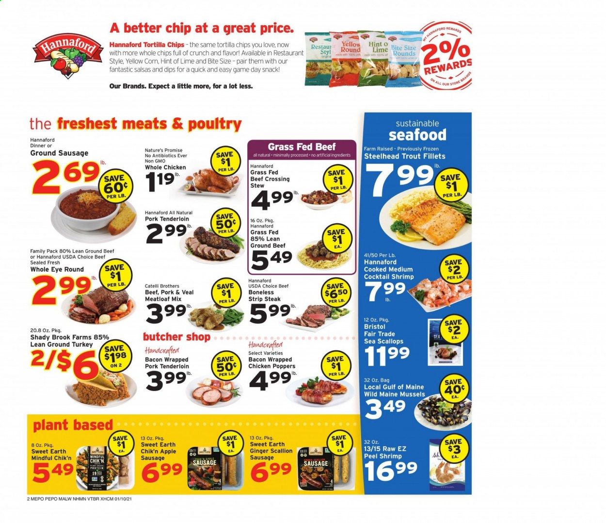 Hannaford (MA) Weekly Ad Flyer January 10 to January 16