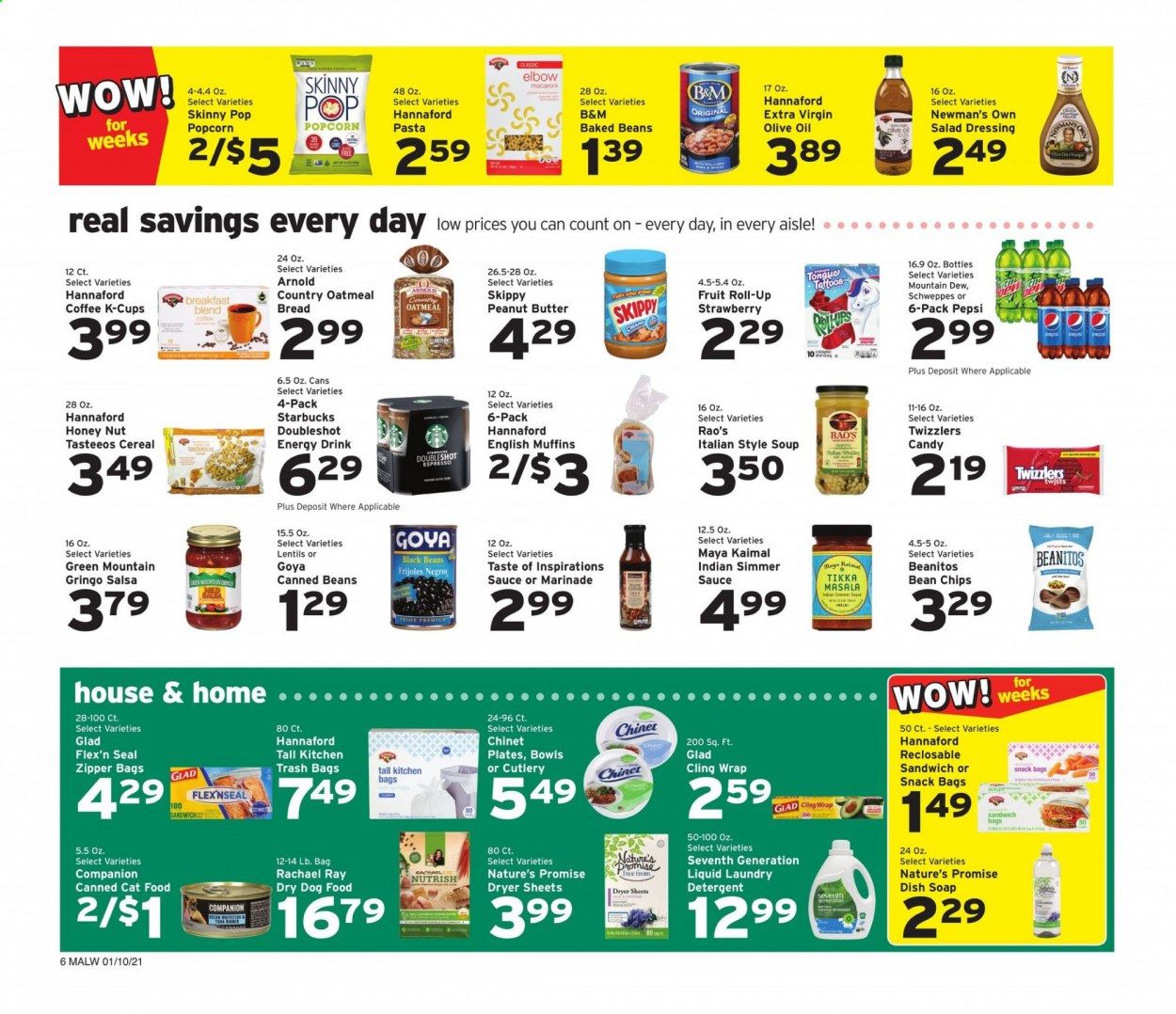 Hannaford (MA) Weekly Ad Flyer January 10 to January 16