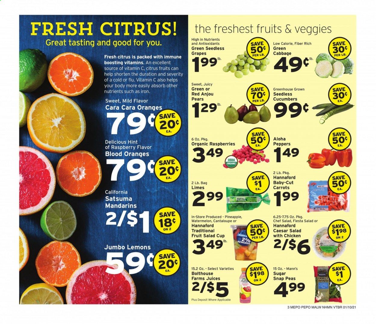 Hannaford (ME) Weekly Ad Flyer January 10 to January 16