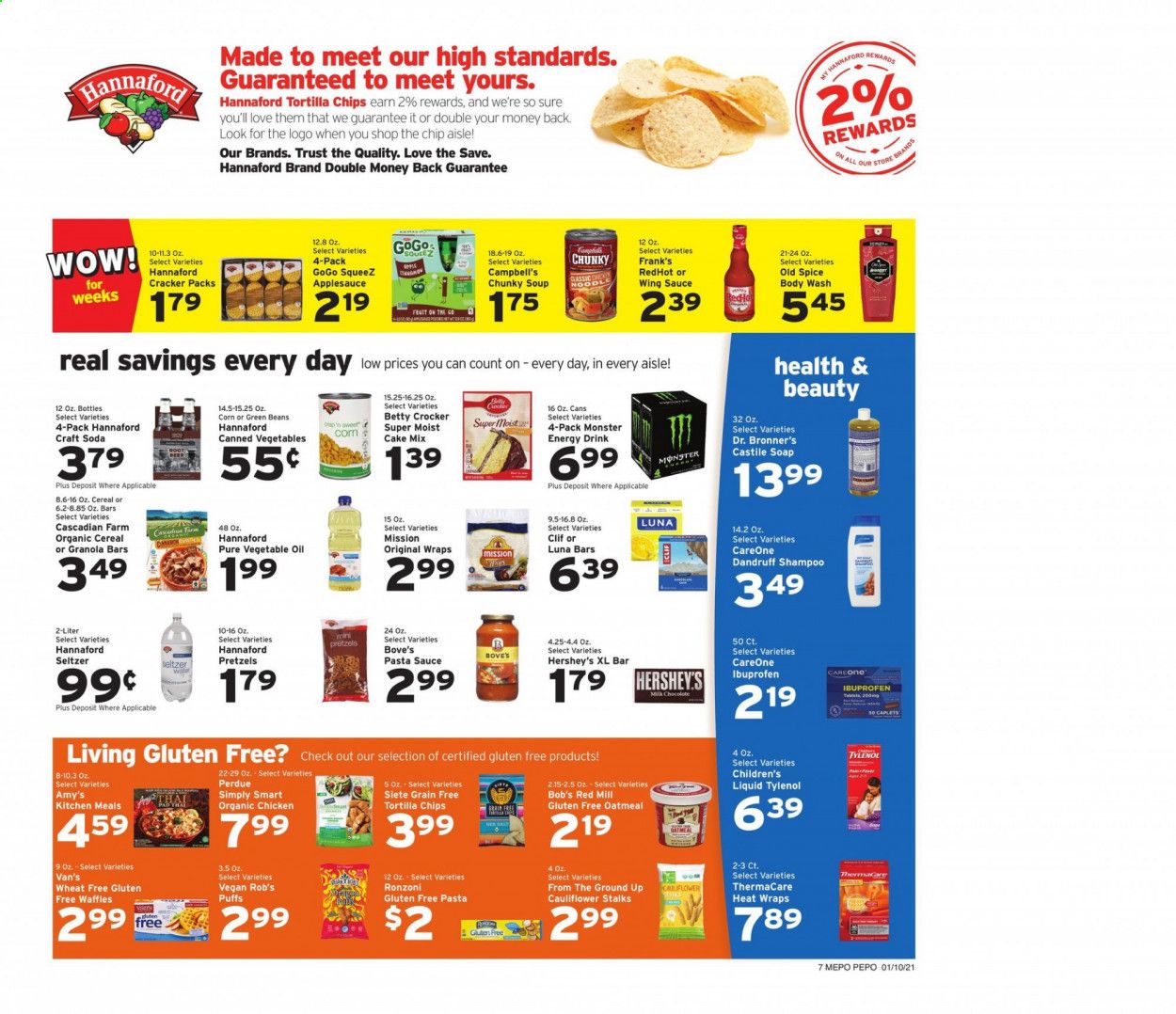 Hannaford (ME) Weekly Ad Flyer January 10 to January 16