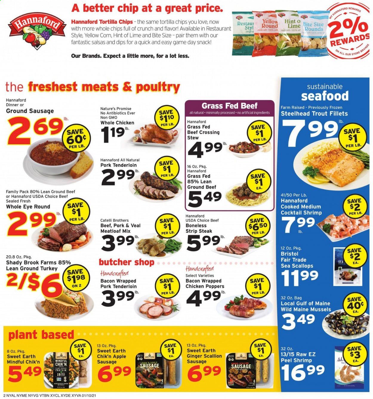 Hannaford (NY) Weekly Ad Flyer January 10 to January 16