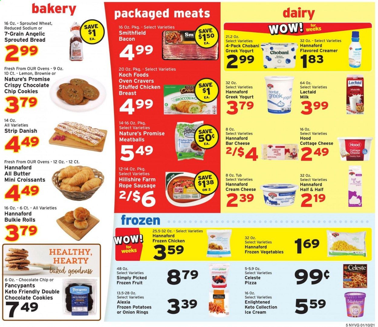Hannaford (NY) Weekly Ad Flyer January 10 to January 16