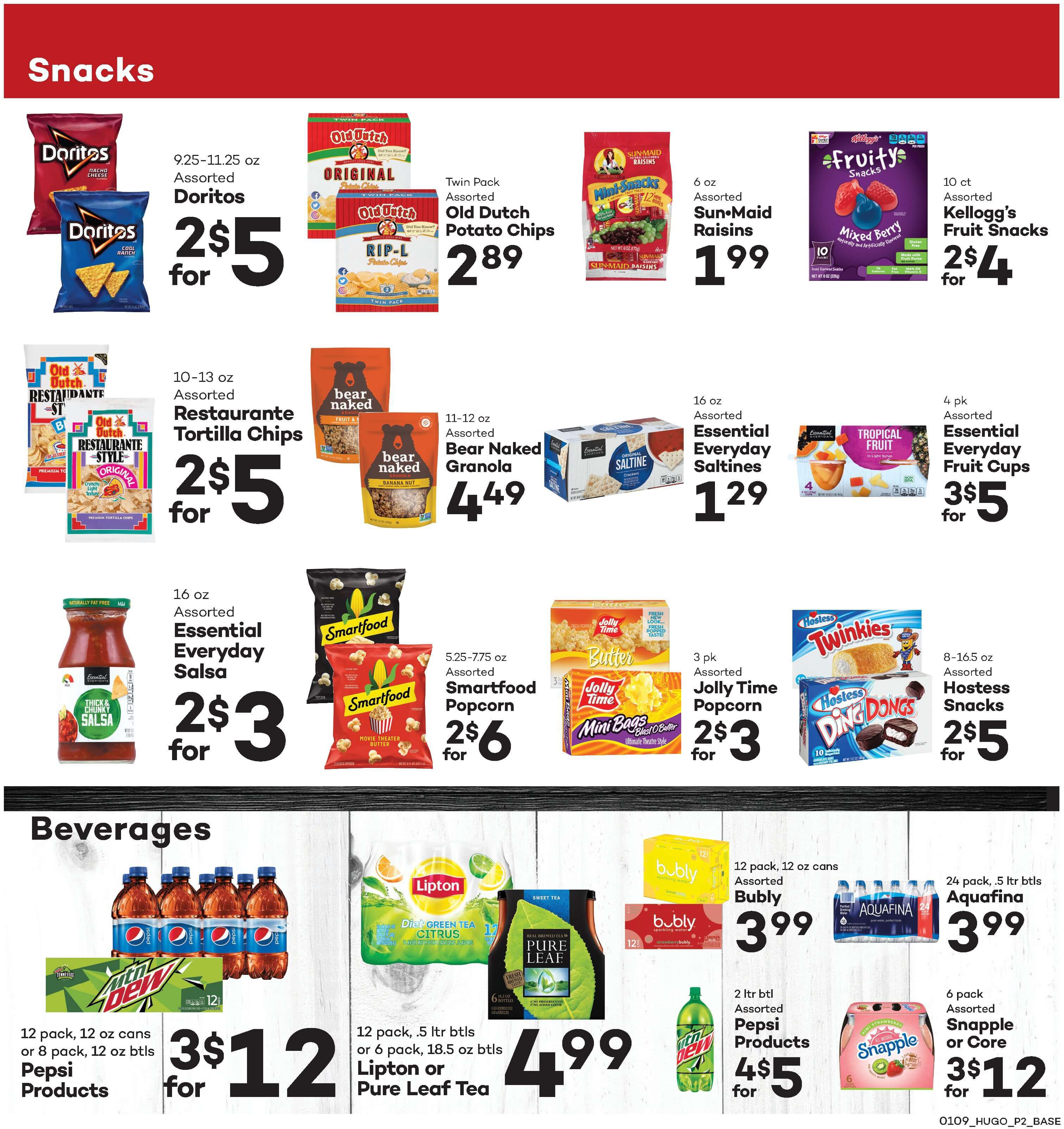 Hugo's Family Marketplace Weekly Ad Flyer January 9 to January 15, 2021