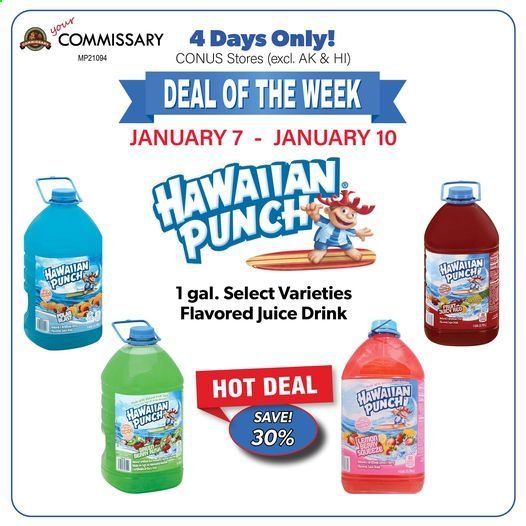 Commissary Weekly Ad Flyer January 7 to January 10