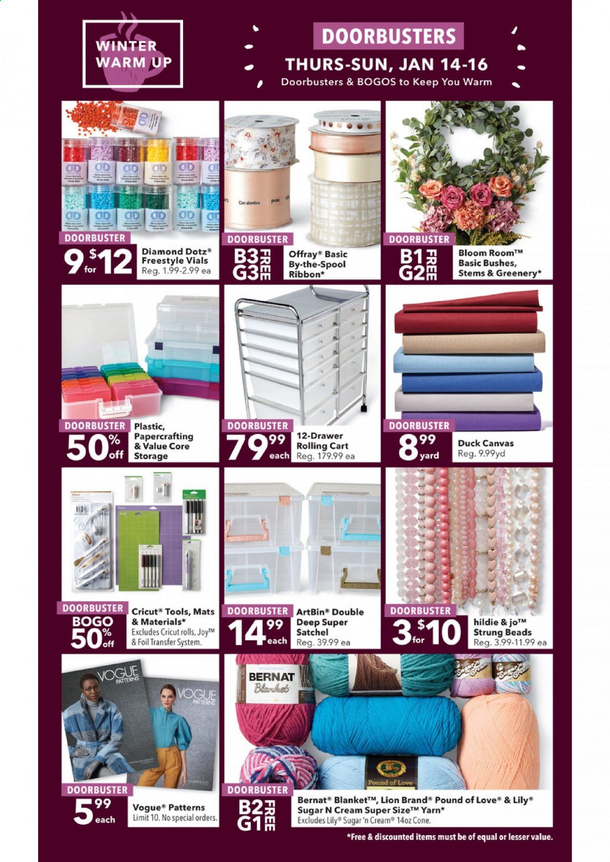 JOANN Weekly Ad Flyer January 7 to January 20