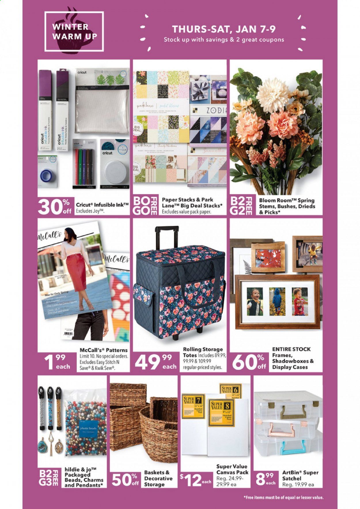 JOANN Weekly Ad Flyer January 7 to January 20