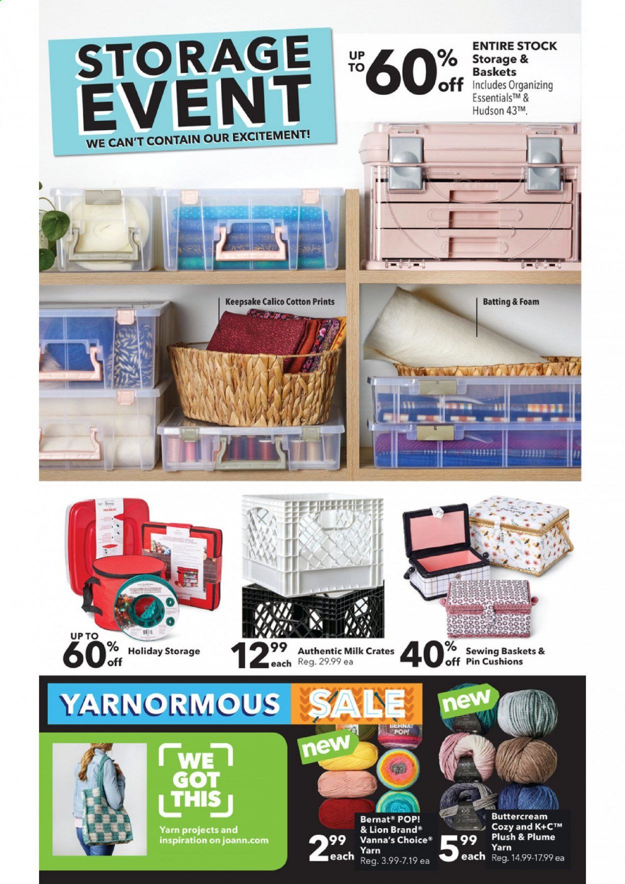 JOANN Weekly Ad Flyer January 7 to January 20