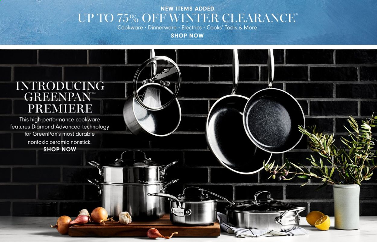 Williams-Sonoma Weekly Ad Flyer January 9 to January 16