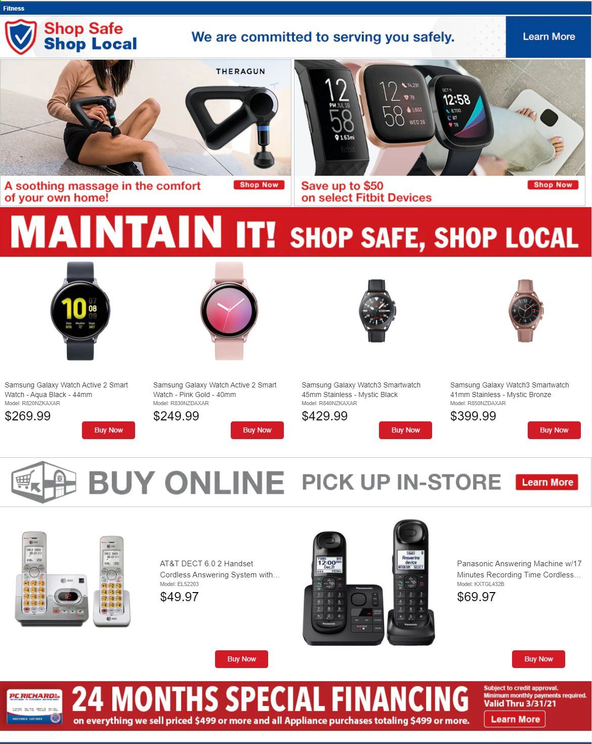P.C. Richard & Son Weekly Ad Flyer January 9 to January 16