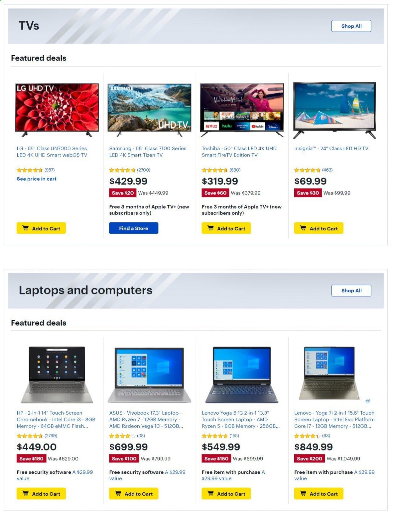 Best Buy Weekly Ad Flyer January 8 to January 10