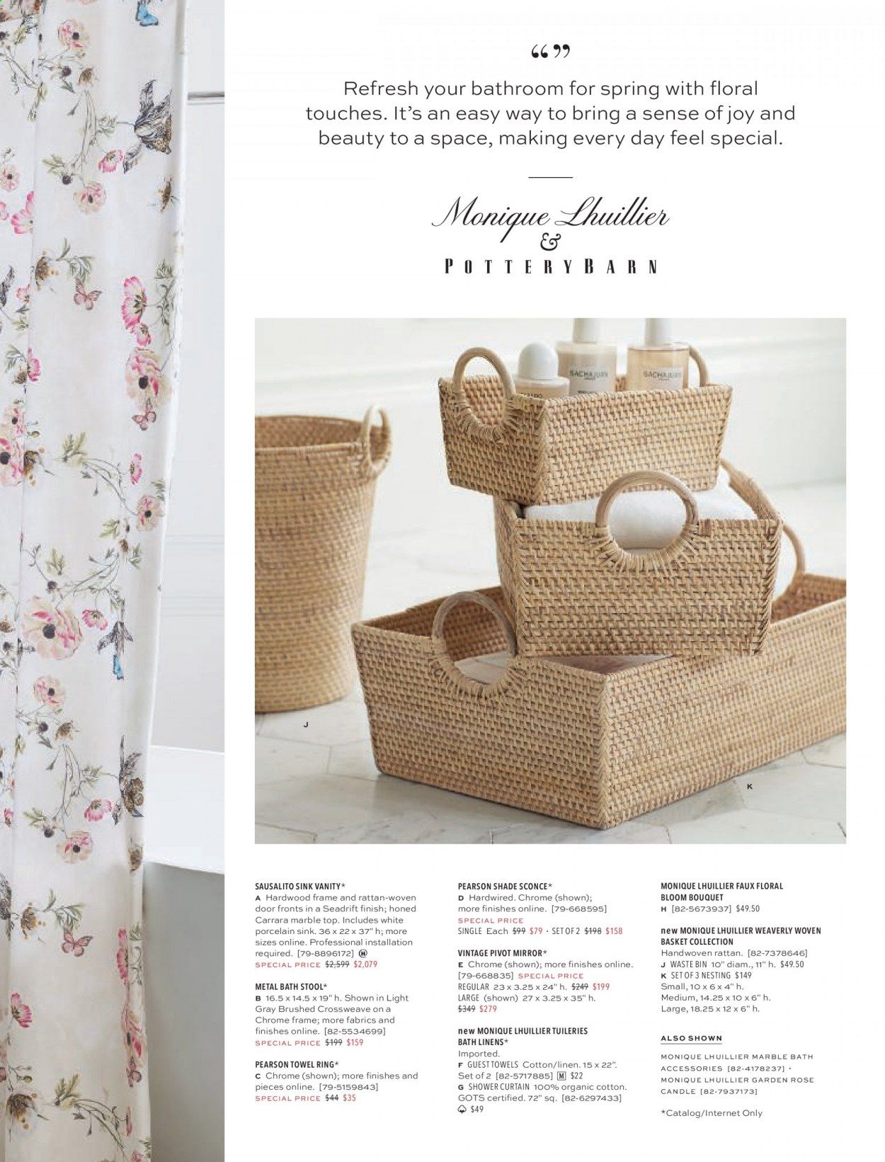 Pottery Barn Weekly Ad Flyer January 9 to January 16