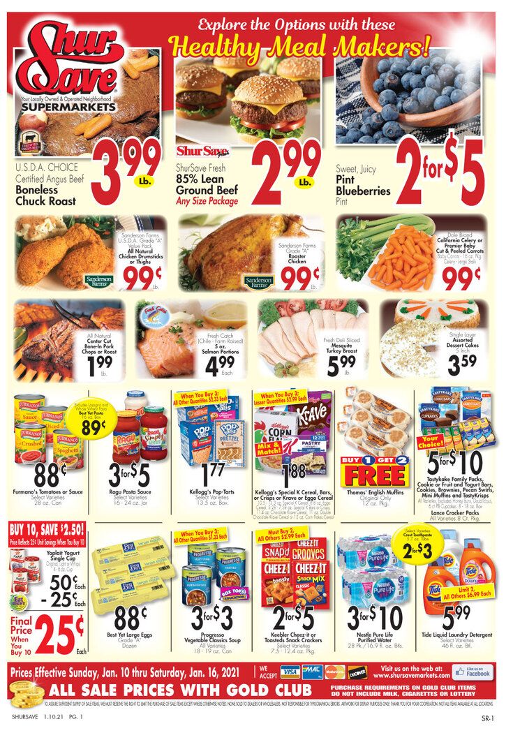 Gerrity's Supermarket Weekly Ad Flyer January 10 to January 16, 2021