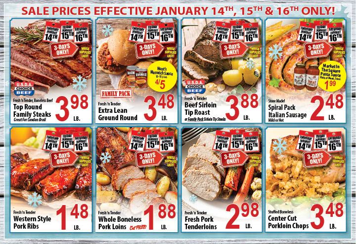 The Market In The Square Weekly Ad Flyer January 10 to January 16, 2021