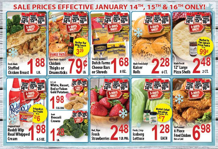 The Market In The Square Weekly Ad Flyer January 10 to January 16, 2021