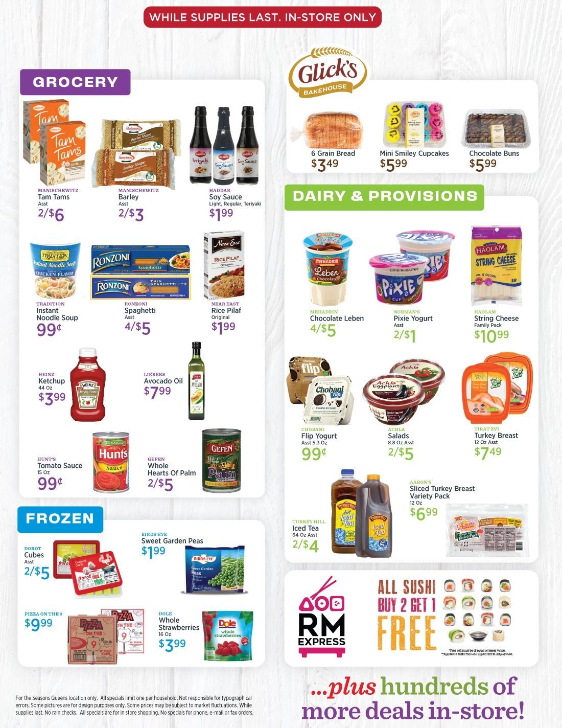 Seasons Weekly Ad Flyer January 10 to January 15, 2021