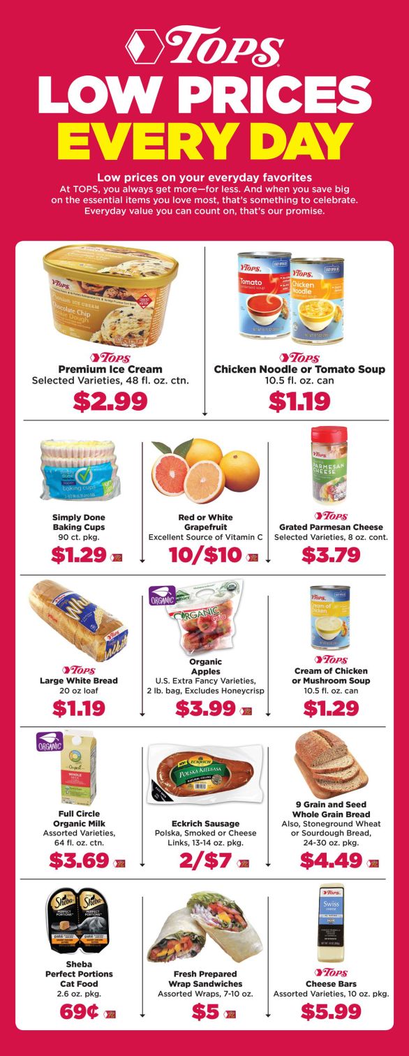 Tops Friendly Weekly Ad Flyer January 10 to January 16, 2021