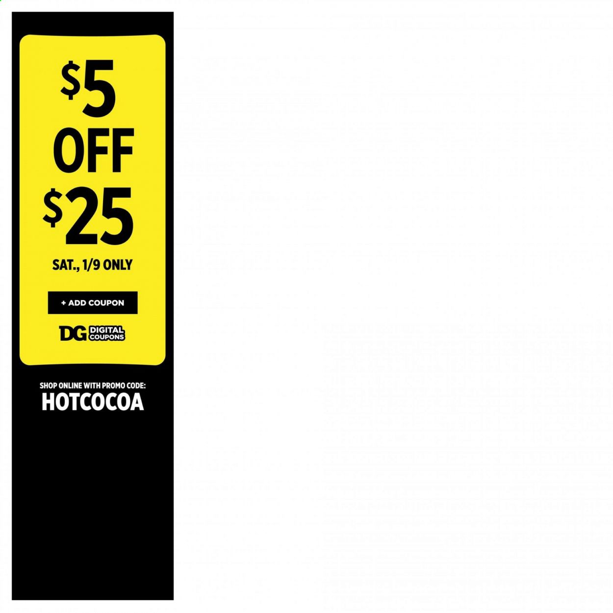 Dollar General Weekly Ad Flyer January 10 to January 10