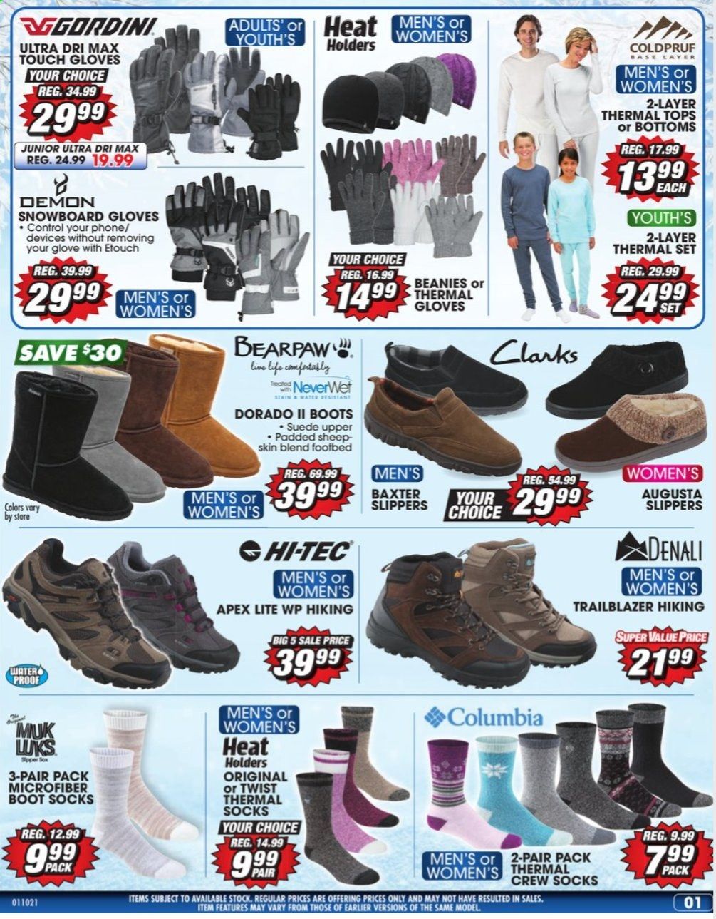 Big 5 Weekly Ad Flyer January 10 to January 16