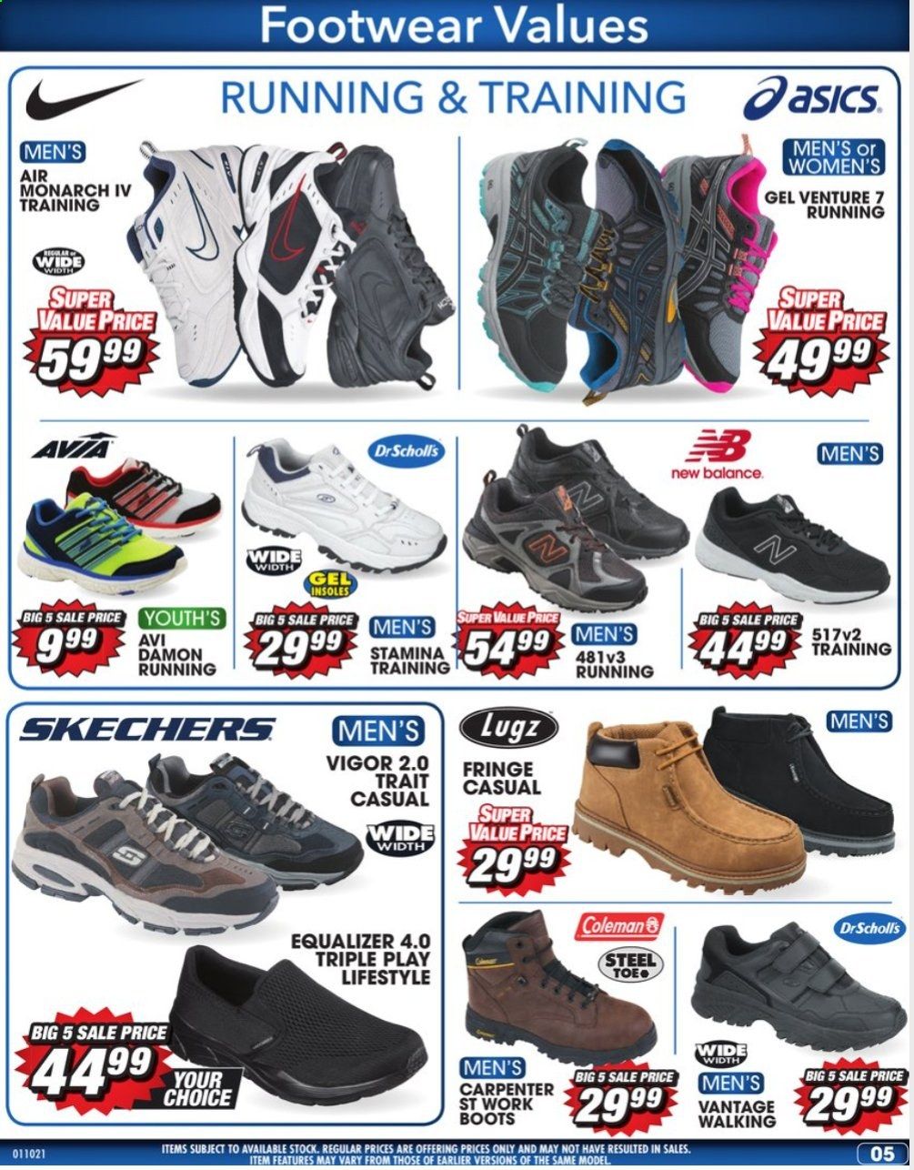 Big 5 Weekly Ad Flyer January 10 to January 16