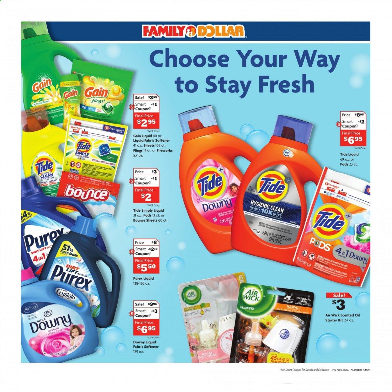 Family Dollar Weekly Ad Flyer January 10 to January 16