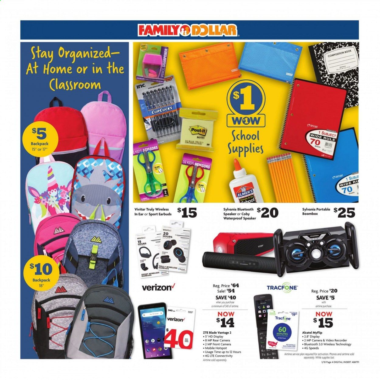 Family Dollar Weekly Ad Flyer January 10 to January 16