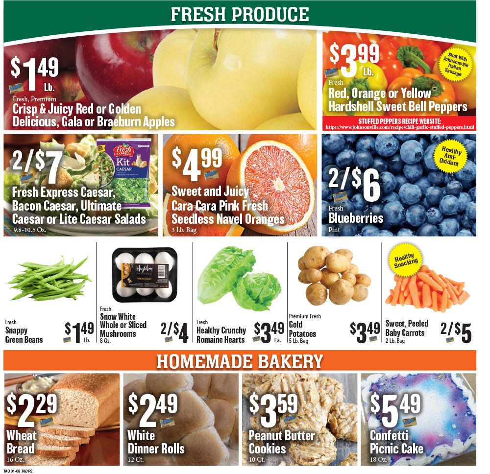 Tadych's Econofoods Weekly Ad Flyer January 11 to January 17, 2021