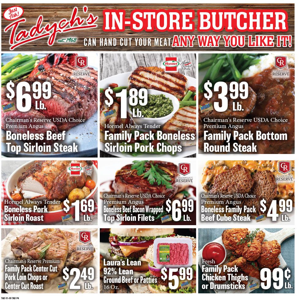 Tadych's Econofoods Weekly Ad Flyer January 11 to January 17, 2021