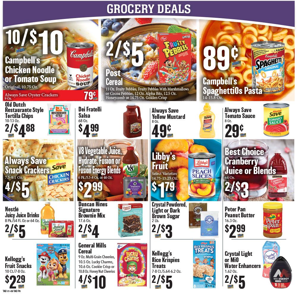 Tadych's Econofoods Weekly Ad Flyer January 11 to January 17, 2021