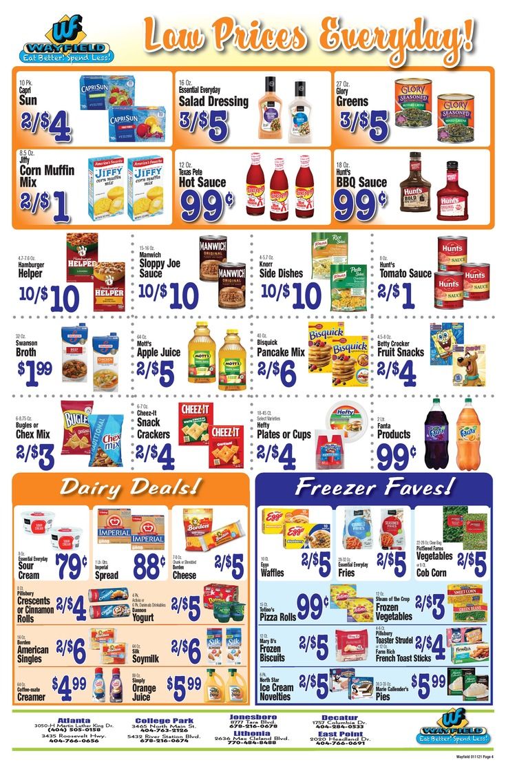 Wayfield Weekly Ad Flyer January 11 to January 18, 2021