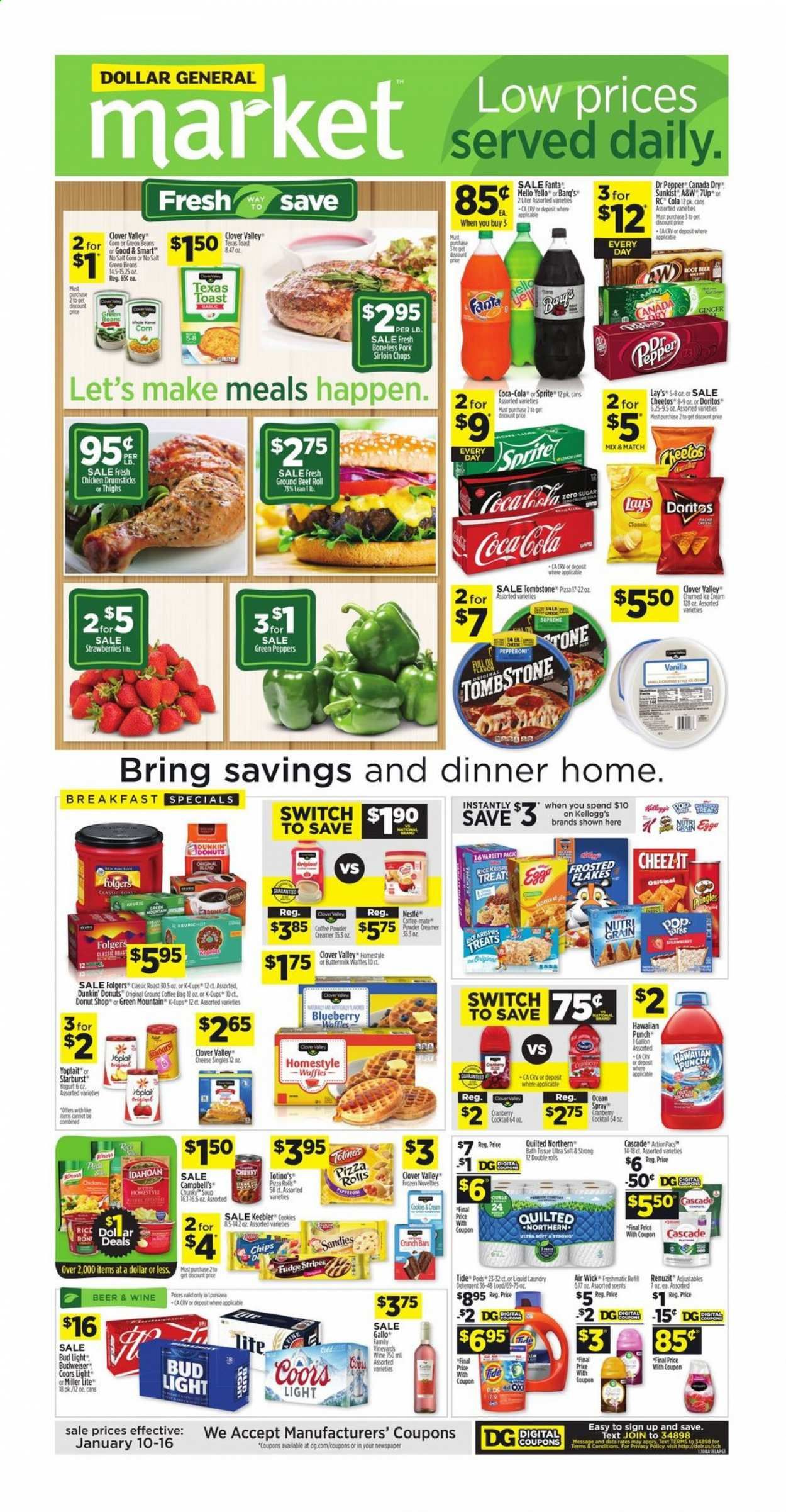 Dollar General (LA) Weekly Ad Flyer January 10 to January 16