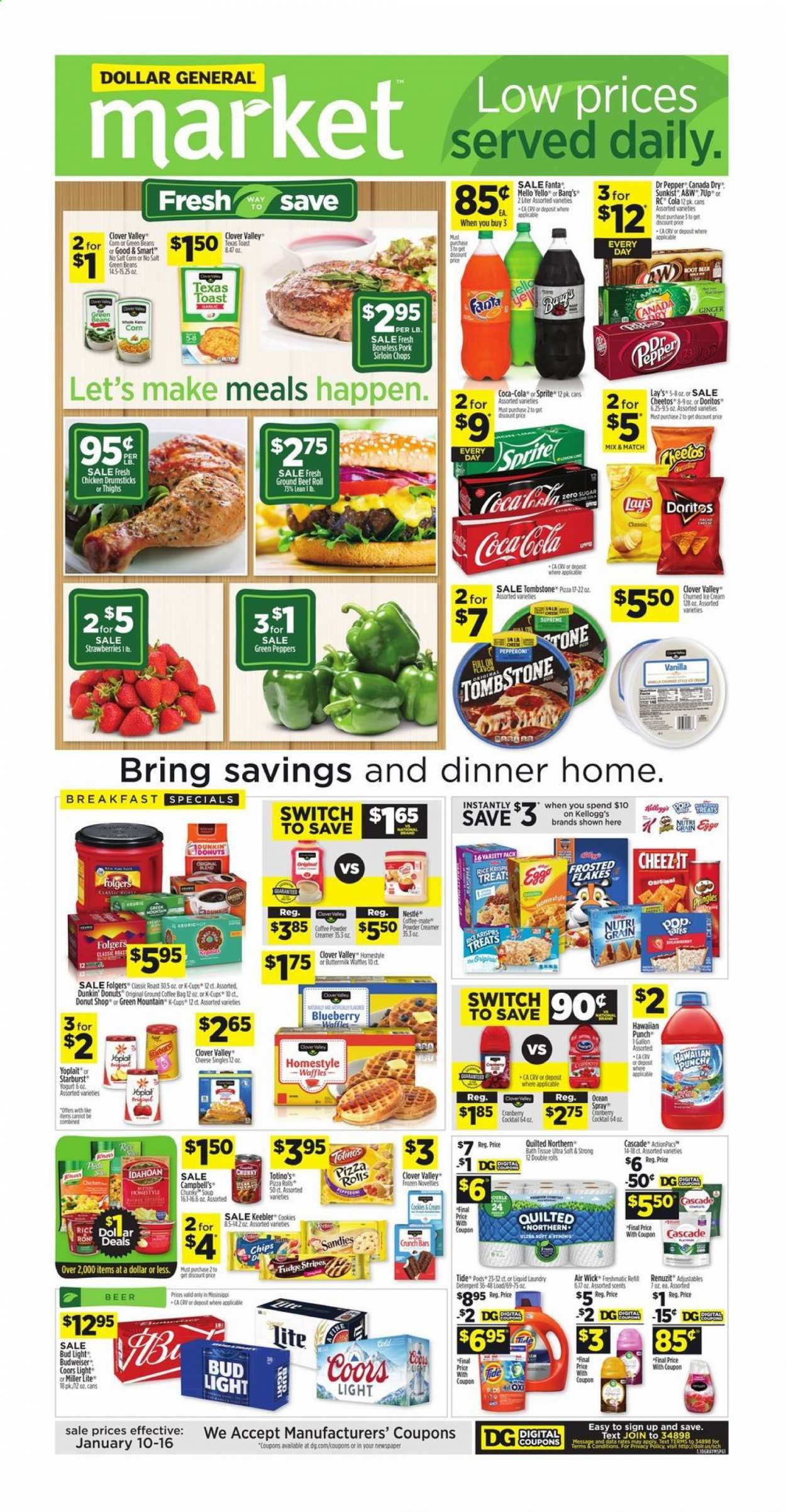 Dollar General (MS) Weekly Ad Flyer January 10 to January 16