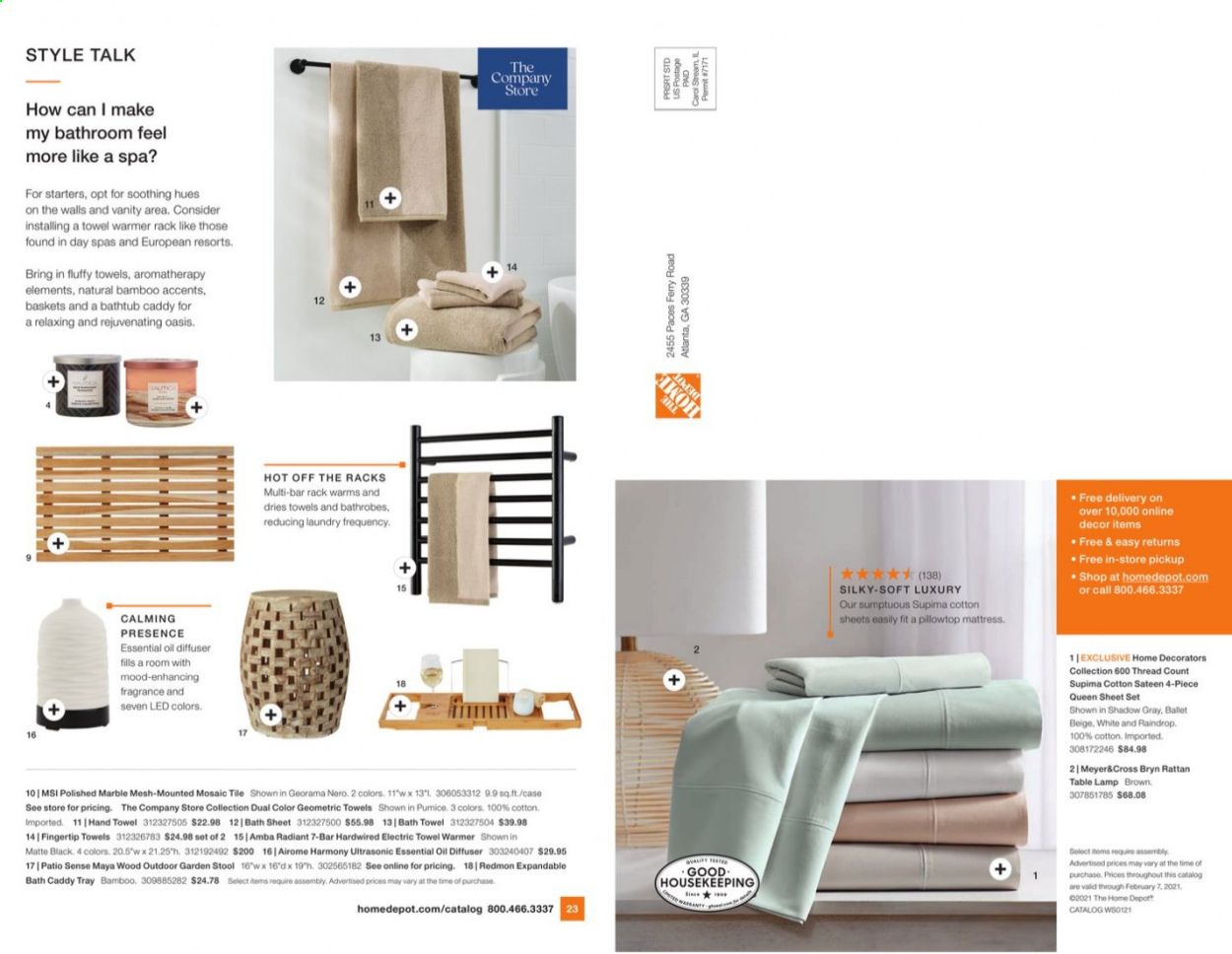 The Home Depot Weekly Ad Flyer January 7 to February 7